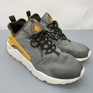 Nike Air Huarache Run Ultra SE Sneakers Shoes Running Training Gray Womens 10